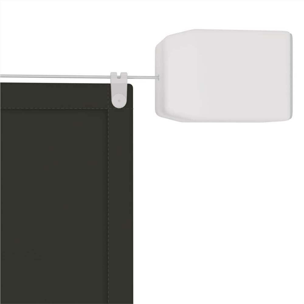 Vertical Awning Anthracite 100x270 cm Oxford Fabric