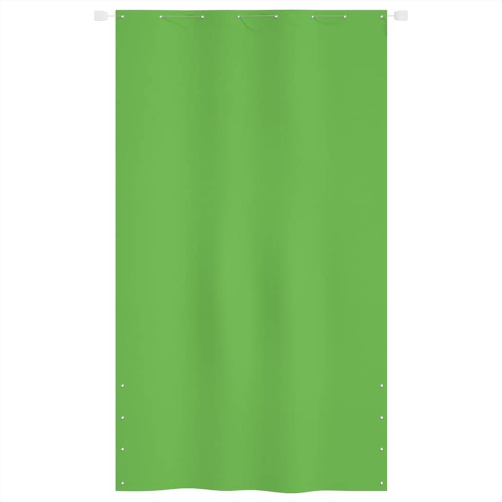 Balcony Screen Light Green 140x240 cm Oxford Fabric