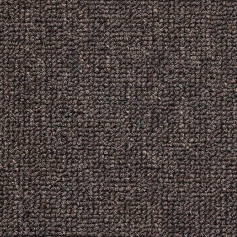 Stair Mats 10 pcs 65x28 cm Coffee Brown