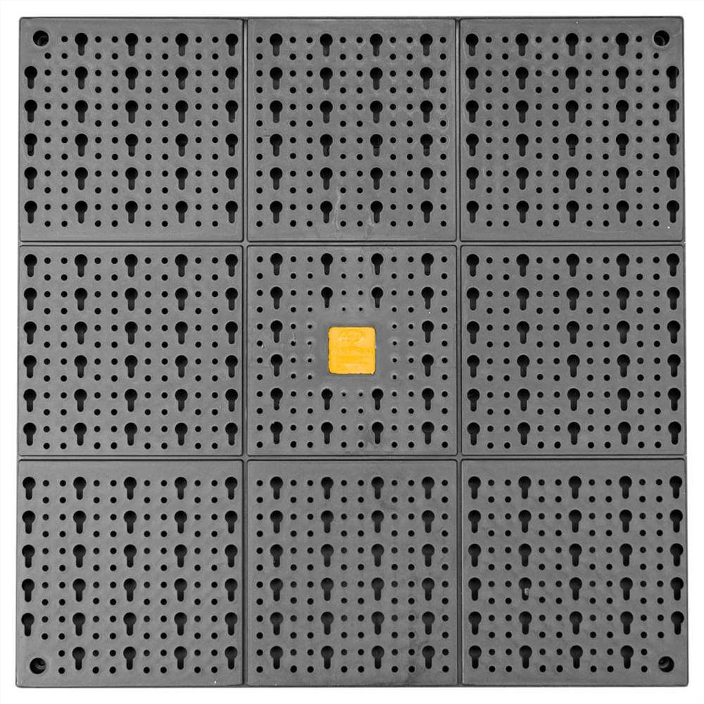 Tool Wall 500x1000 mm 50 Hooks PP