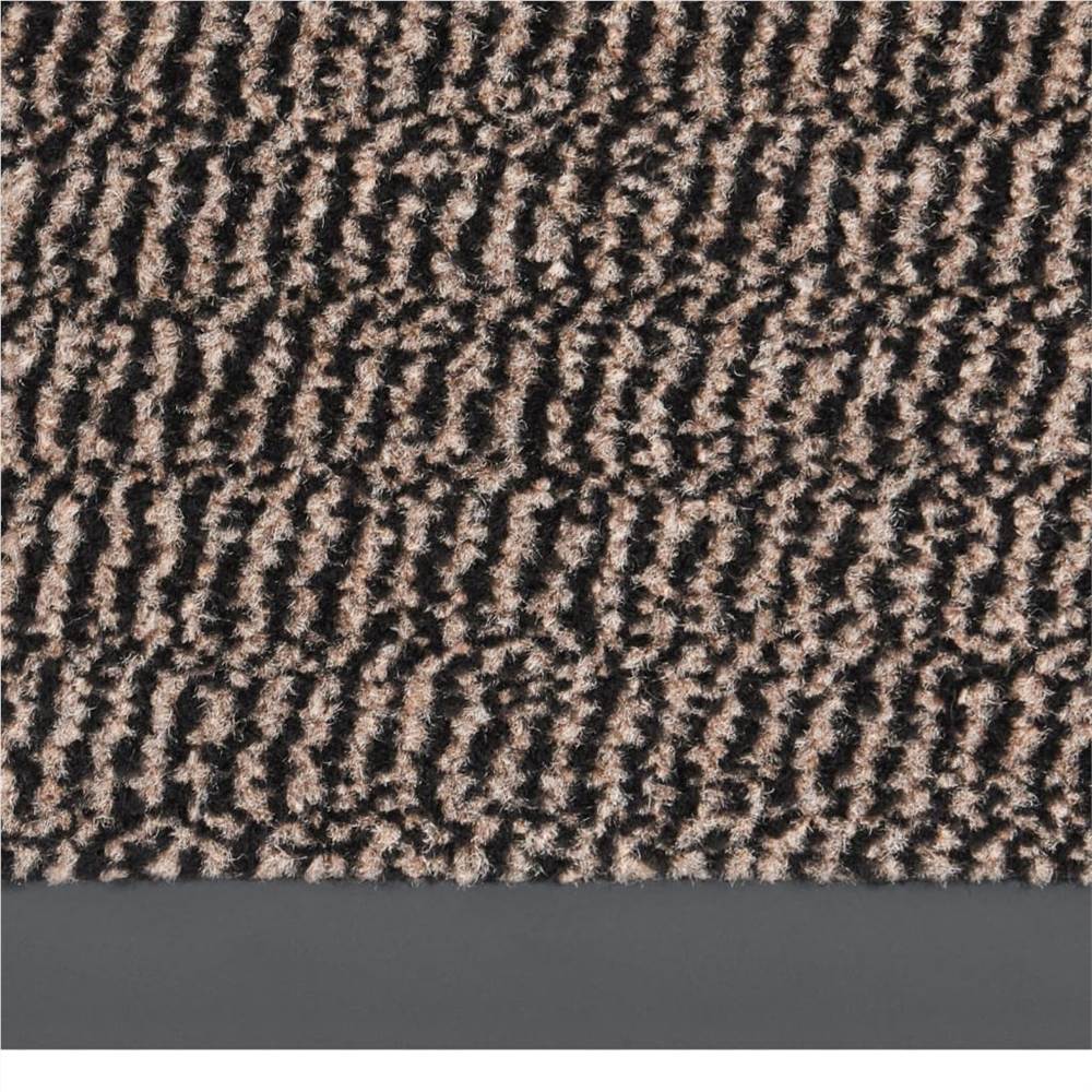 Doormat Tufted 80x120 cm Dark Brown