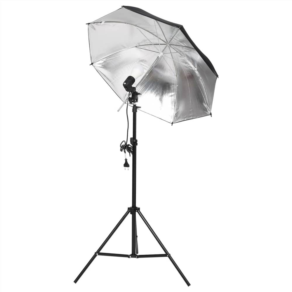 Photo Studio Kit with Light Set and Backdrop