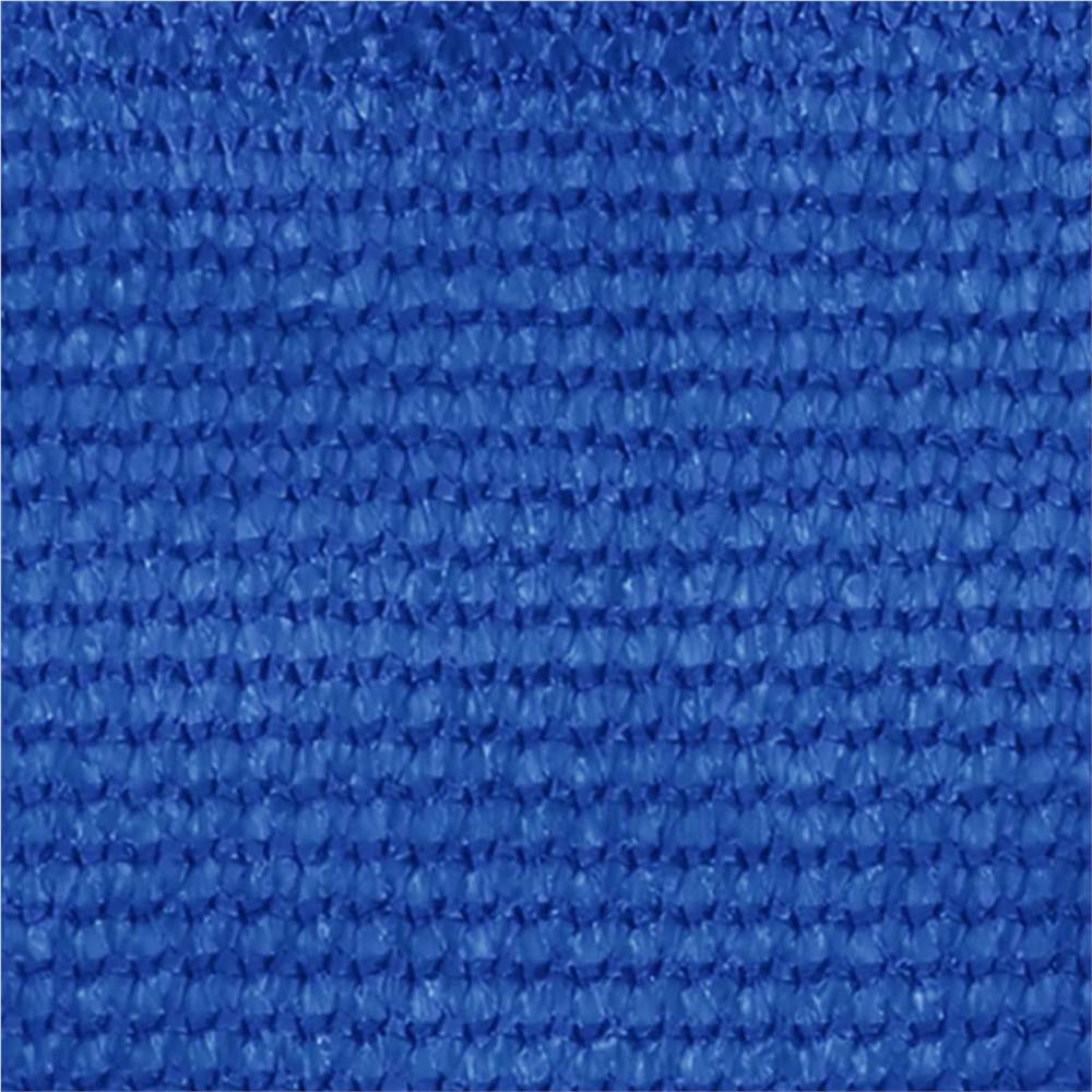 Outdoor Roller Blind 120x230 cm Blue HDPE