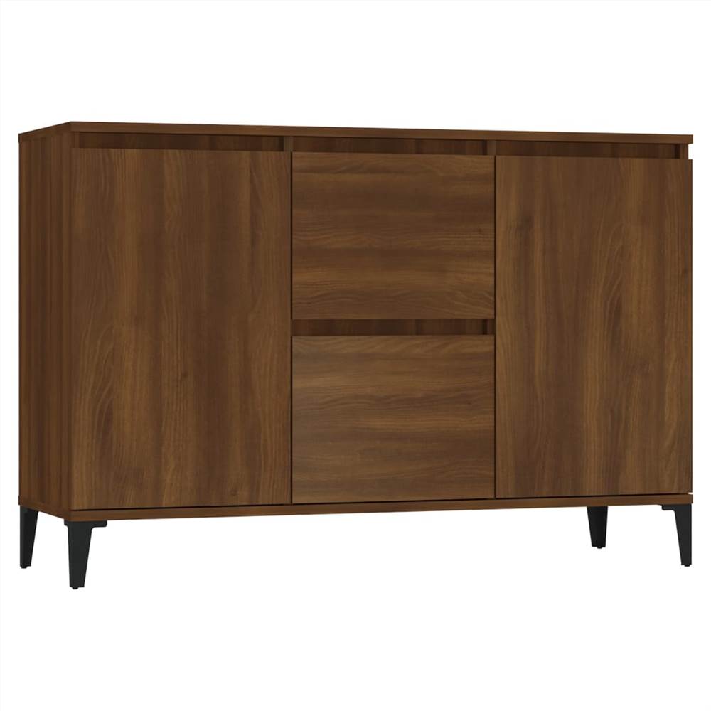 Sideboard Brown Oak 104x35x70 cm Engineered Wood