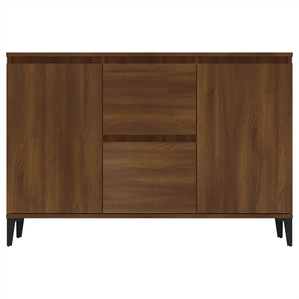 Sideboard Brown Oak 104x35x70 cm Engineered Wood
