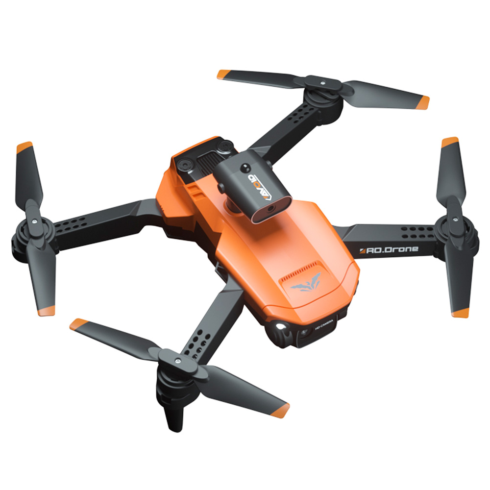 

JJRC H106 4K Camera All-Round Obstacle Avoidance Foldable RC Drone Dual Camera Two Batteries - Orange