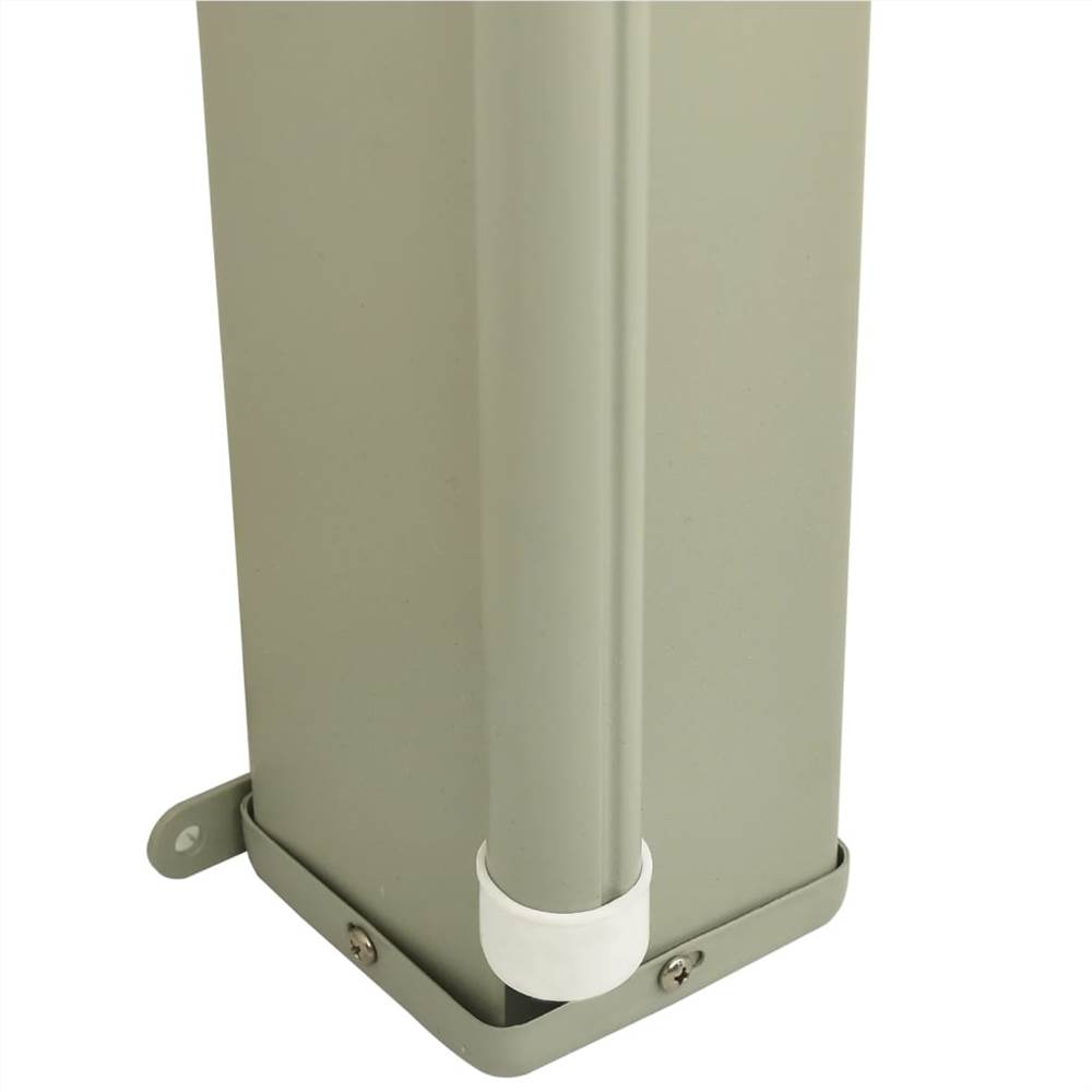 Patio Retractable Side Awning 117x600 cm Grey