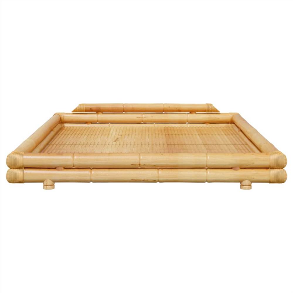 Bed Frame Bamboo 160x200 cm King Size