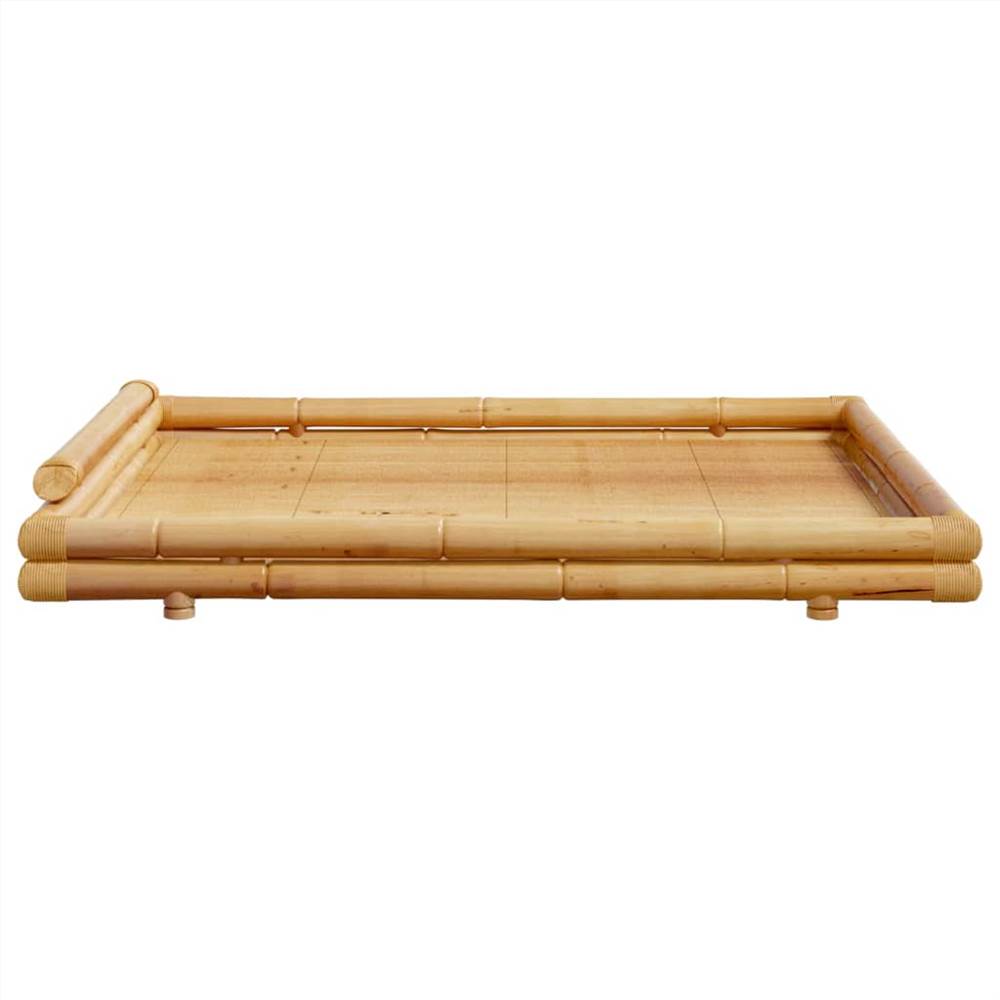 Bed Frame Bamboo 160x200 cm King Size