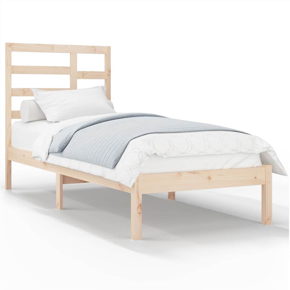 Bed Frame Solid Wood 90x200 cm