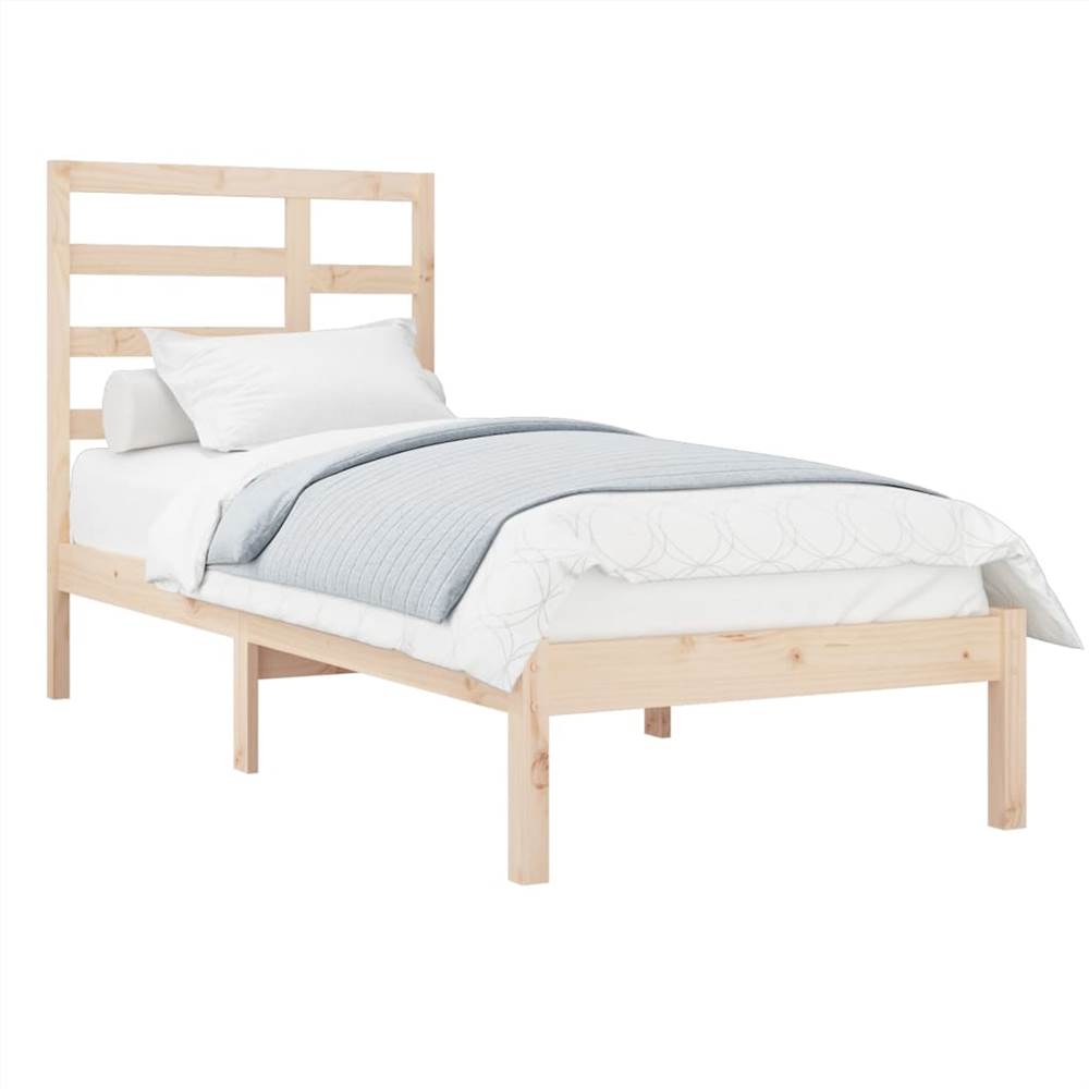 Bed Frame Solid Wood 90x200 cm