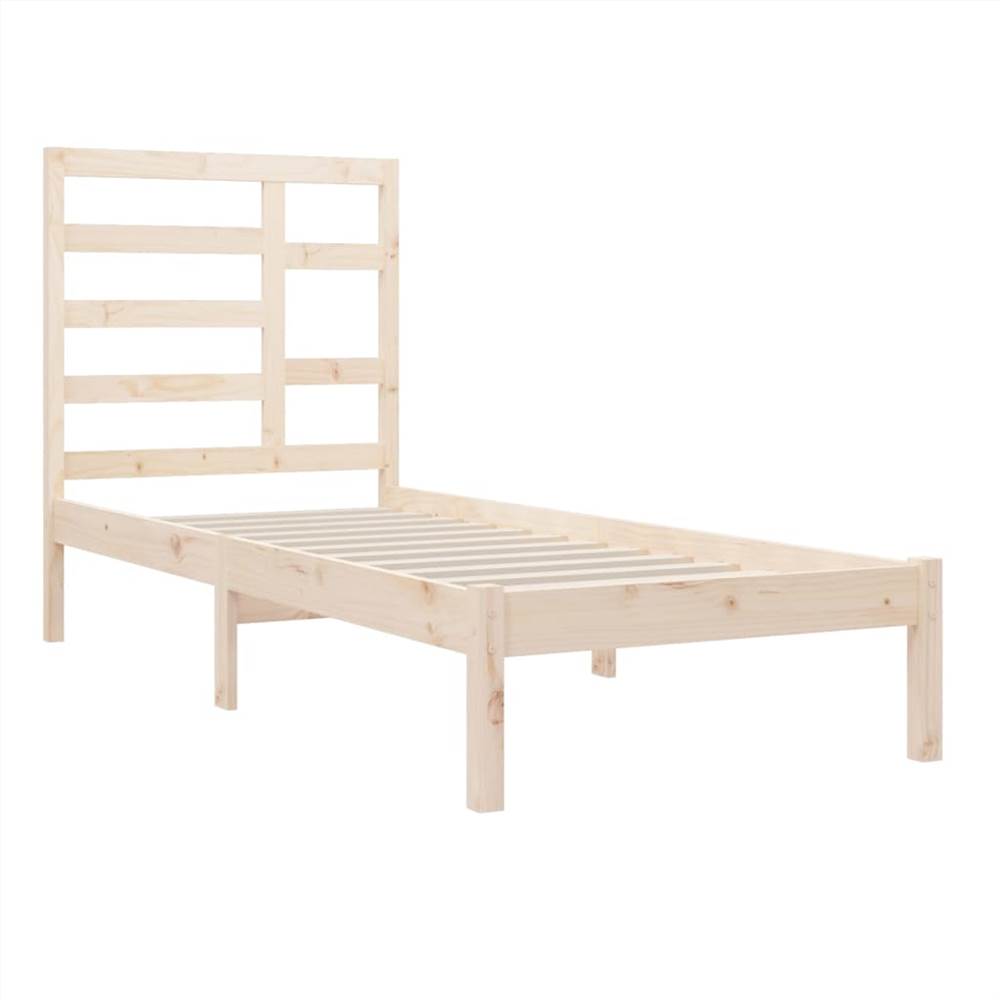 Bed Frame Solid Wood 90x200 cm