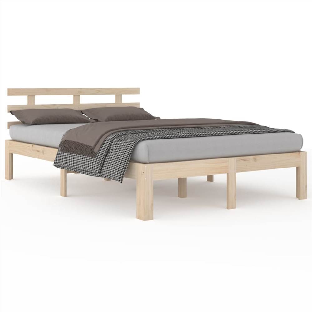 Bed Frame Solid Wood 120x200 cm