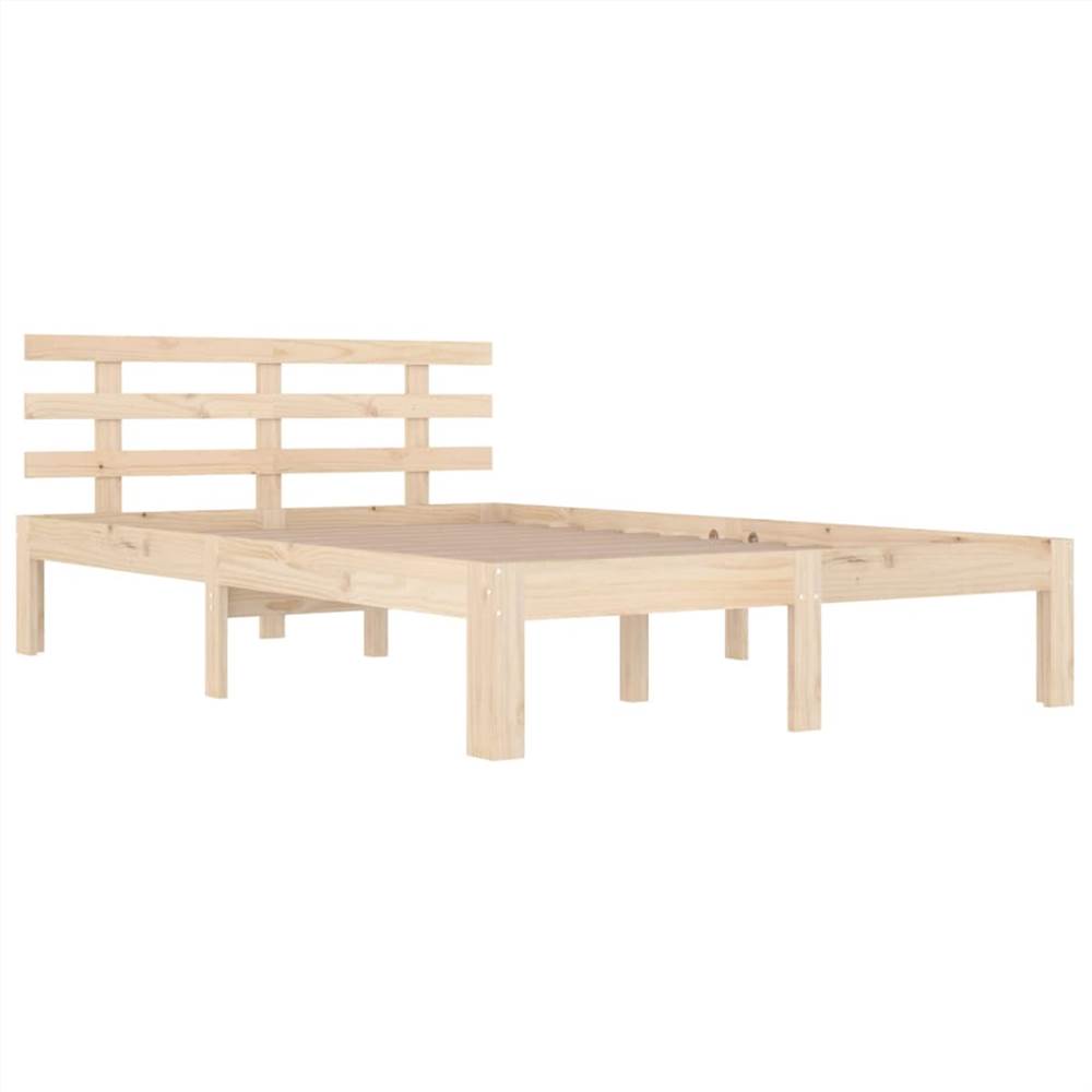 Bed Frame Solid Wood 120x200 cm
