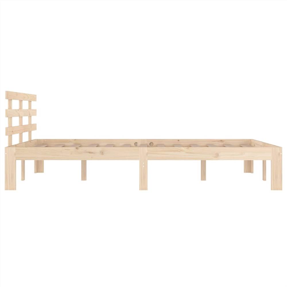 Bed Frame Solid Wood 120x200 cm