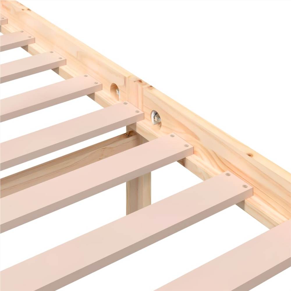 Bed Frame Solid Wood 90x200 cm