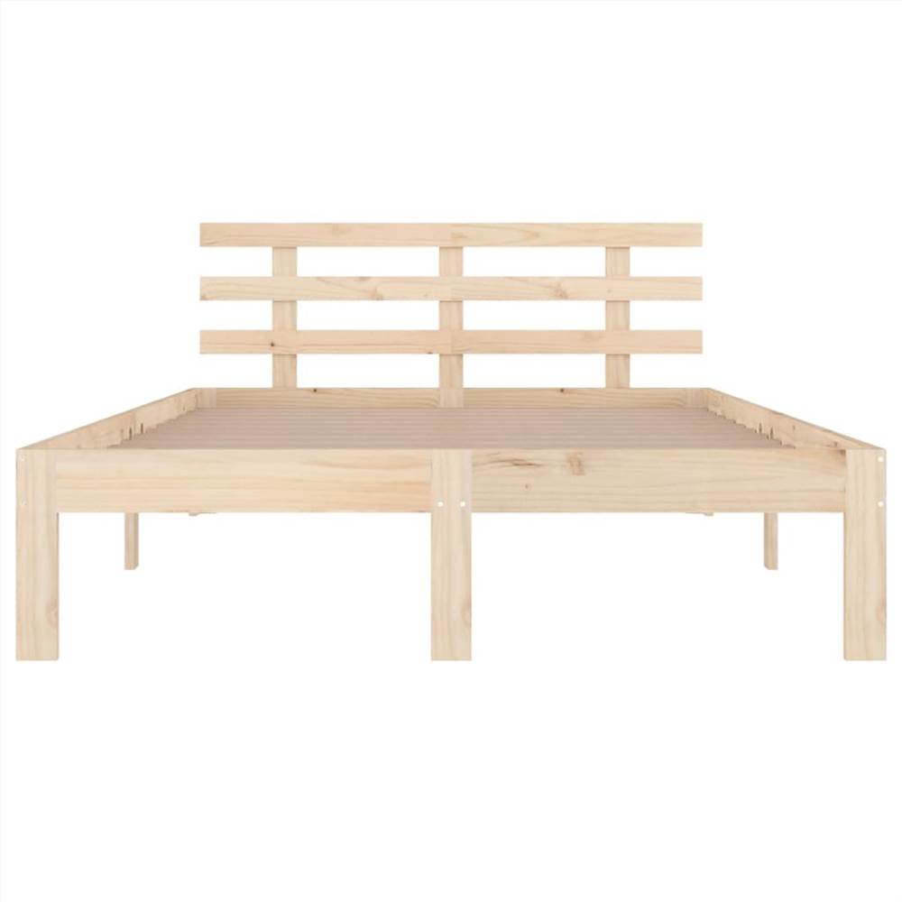 Bed Frame Solid Wood 180x200 cm 6FT Super King