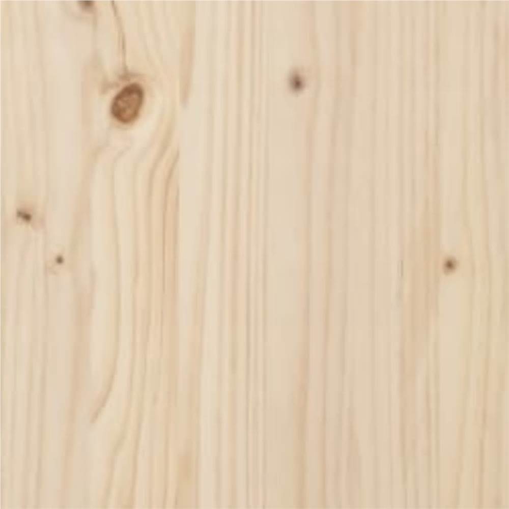 Bed Frame Solid Wood 90x190 cm 3FT Single