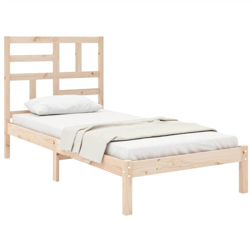 Bed Frame Solid Wood 90x200 cm