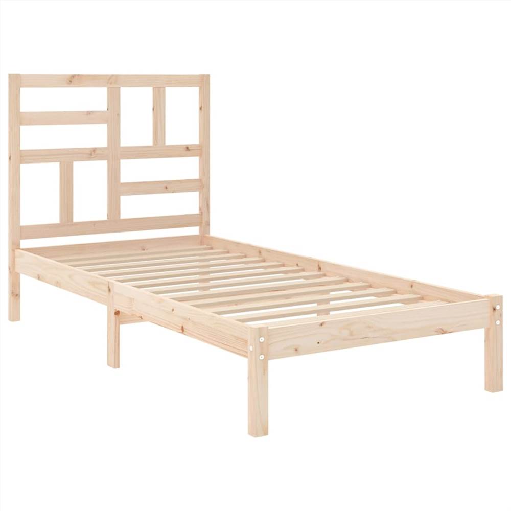 Bed Frame Solid Wood 90x200 cm