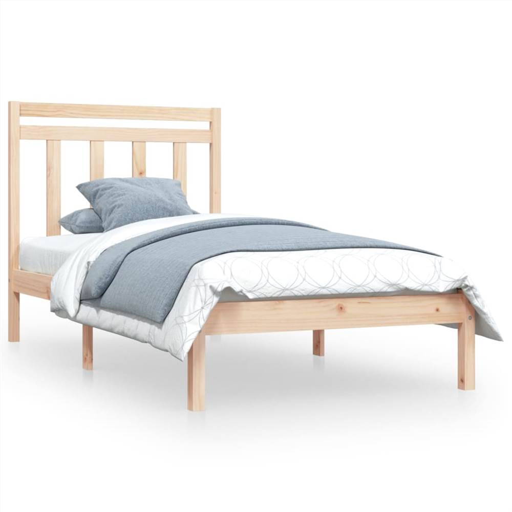 Bed Frame Solid Wood 90x200 cm