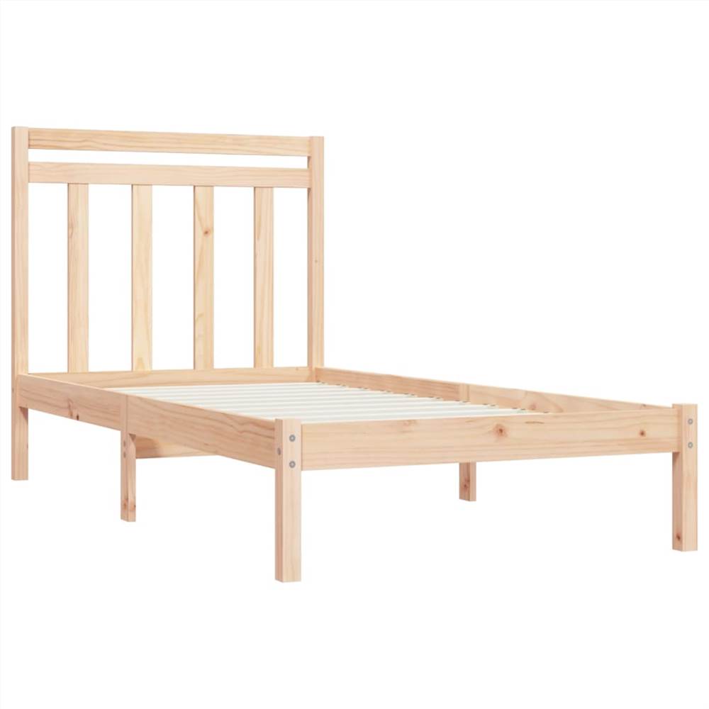 Bed Frame Solid Wood 90x200 cm