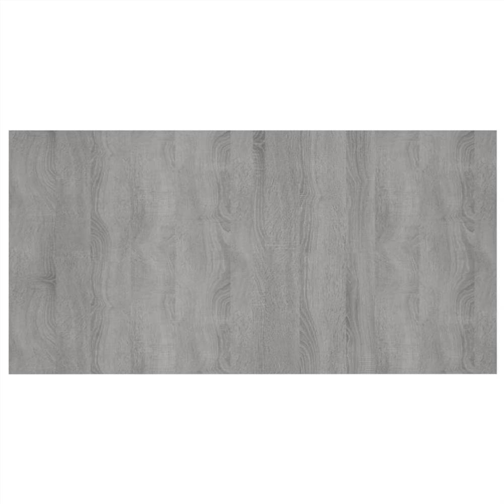 Bed Headboard with Cabinets Grey Sonoma Engineered Wood