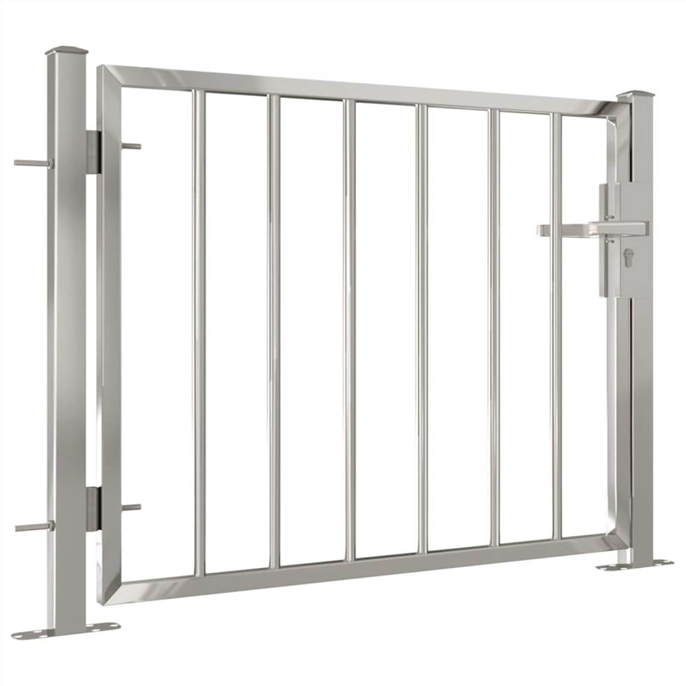 Garden Gate 100x75 cm Stainless Steel
