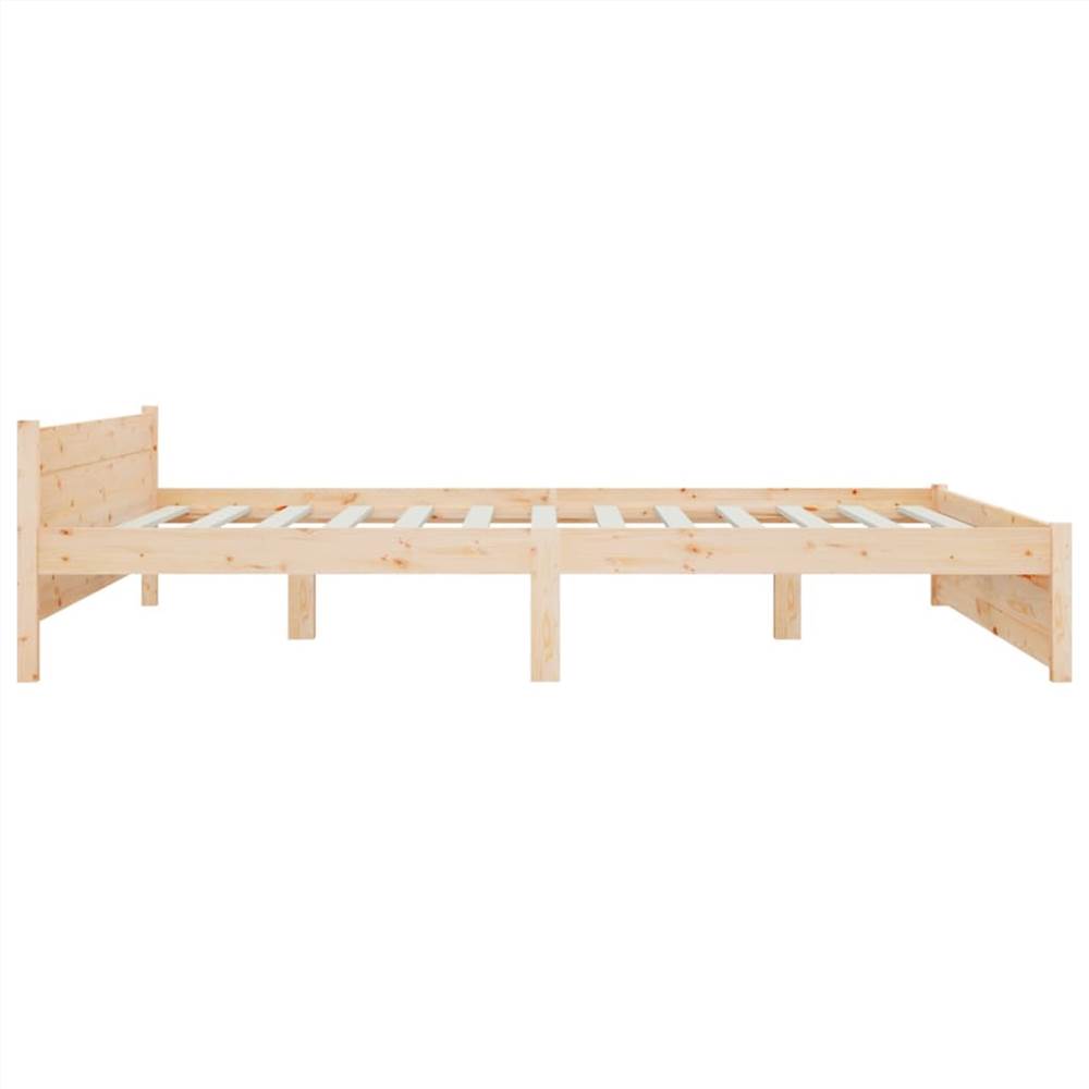 Bed Frame Solid Wood 200x200 cm