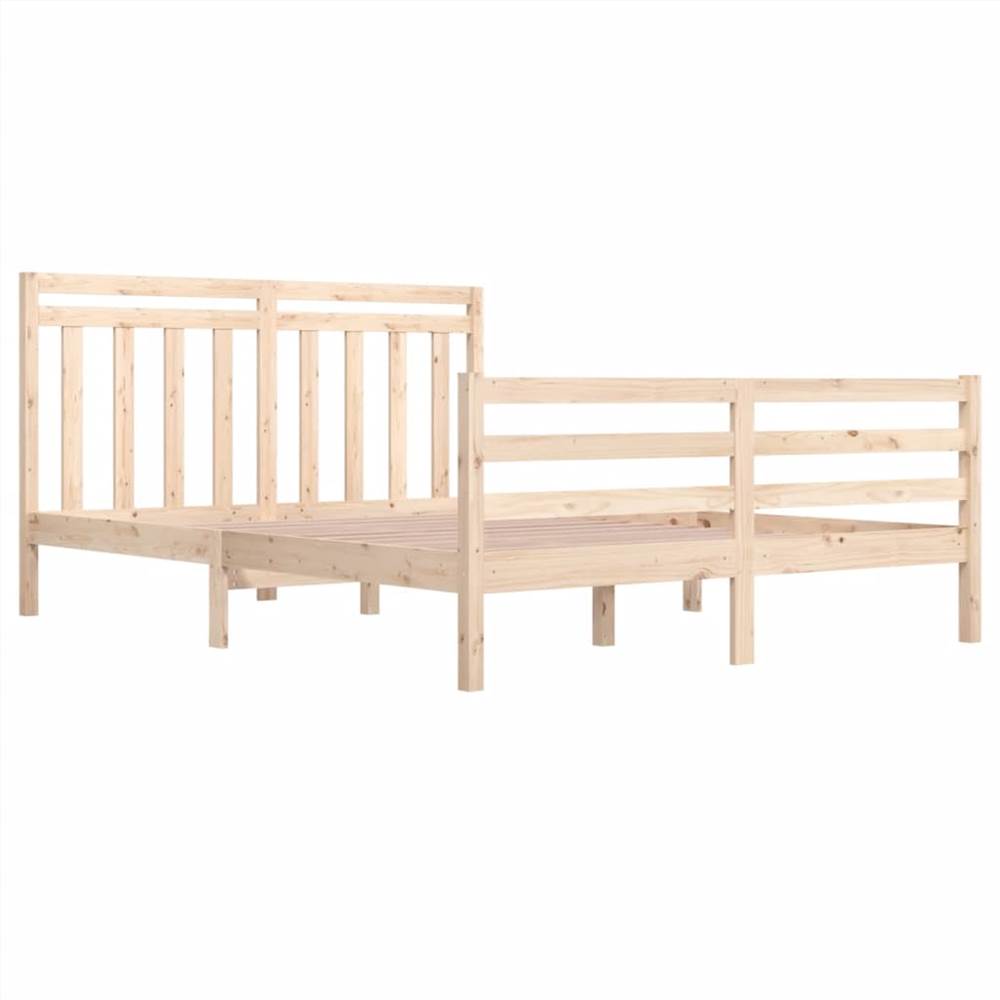 Bed Frame Solid Wood 160x200 cm