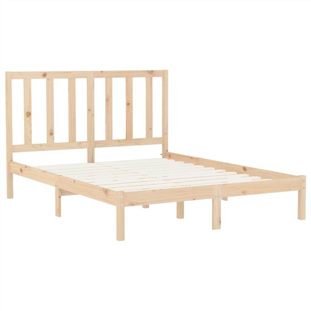 Bed Frame Solid Wood 160x200 cm