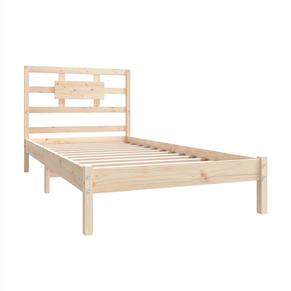 Bed Frame Solid Wood 90x200 cm