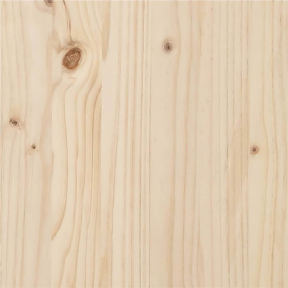 Bed Frame Solid Wood Pine 120x190 cm 4FT Small Double