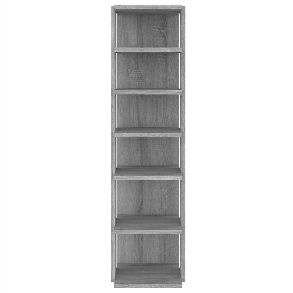 Shoe Racks 2 pcs Grey Sonoma 25x27x102 cm Engineered Wood