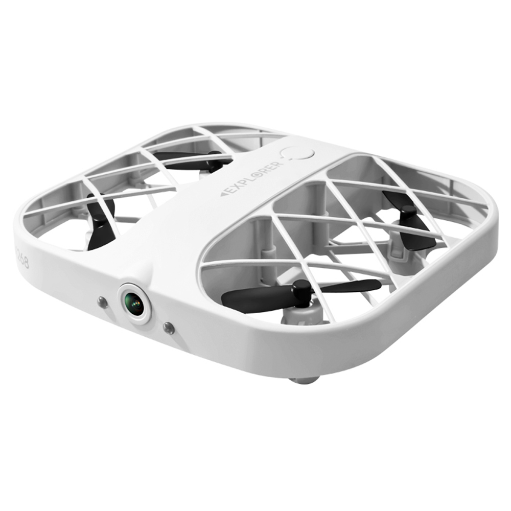 

JJRC H107 4K HD Camera WiFi FPV  RC Drone Dual Speed Headless Altitude Hold Mode White - 2 Batteries