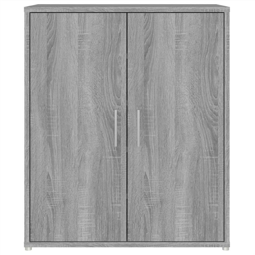 Shoe Cabinet Grey Sonoma 60x35x70 cm Engineered Wood