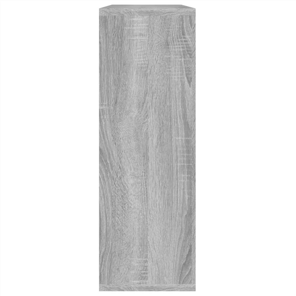 Wall Shelf Grey Sonoma 104x20x58.5 cm Engineered Wood