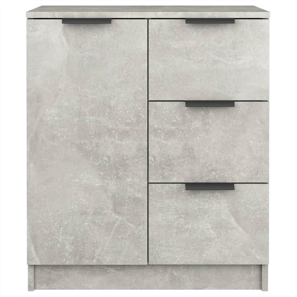 Sideboard Concrete Grey Engineered Wood