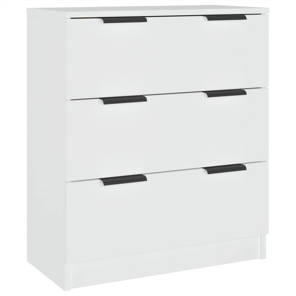 Sideboard White 60x30x70 cm Engineered Wood