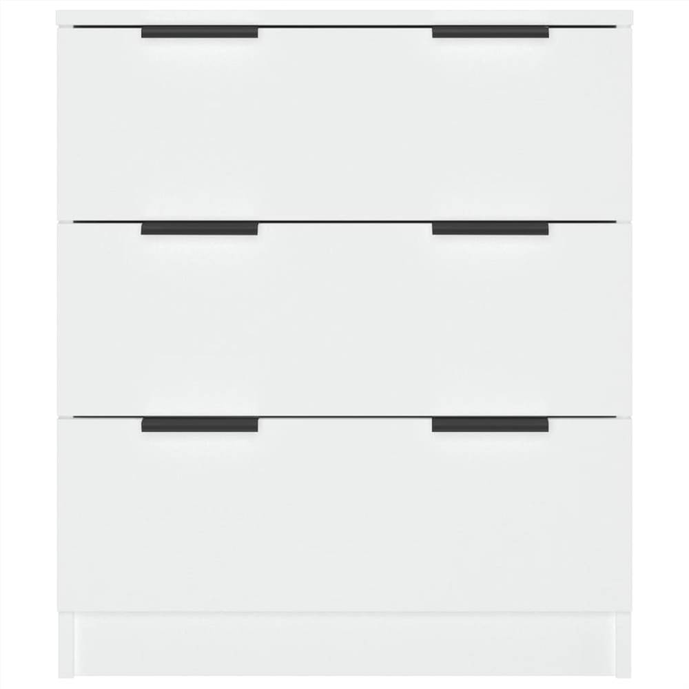 Sideboard White 60x30x70 cm Engineered Wood