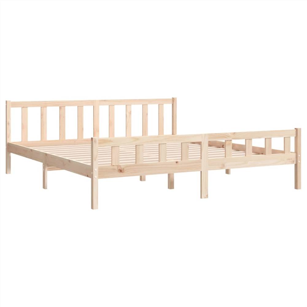 Bed Frame Solid Wood 160x200 cm