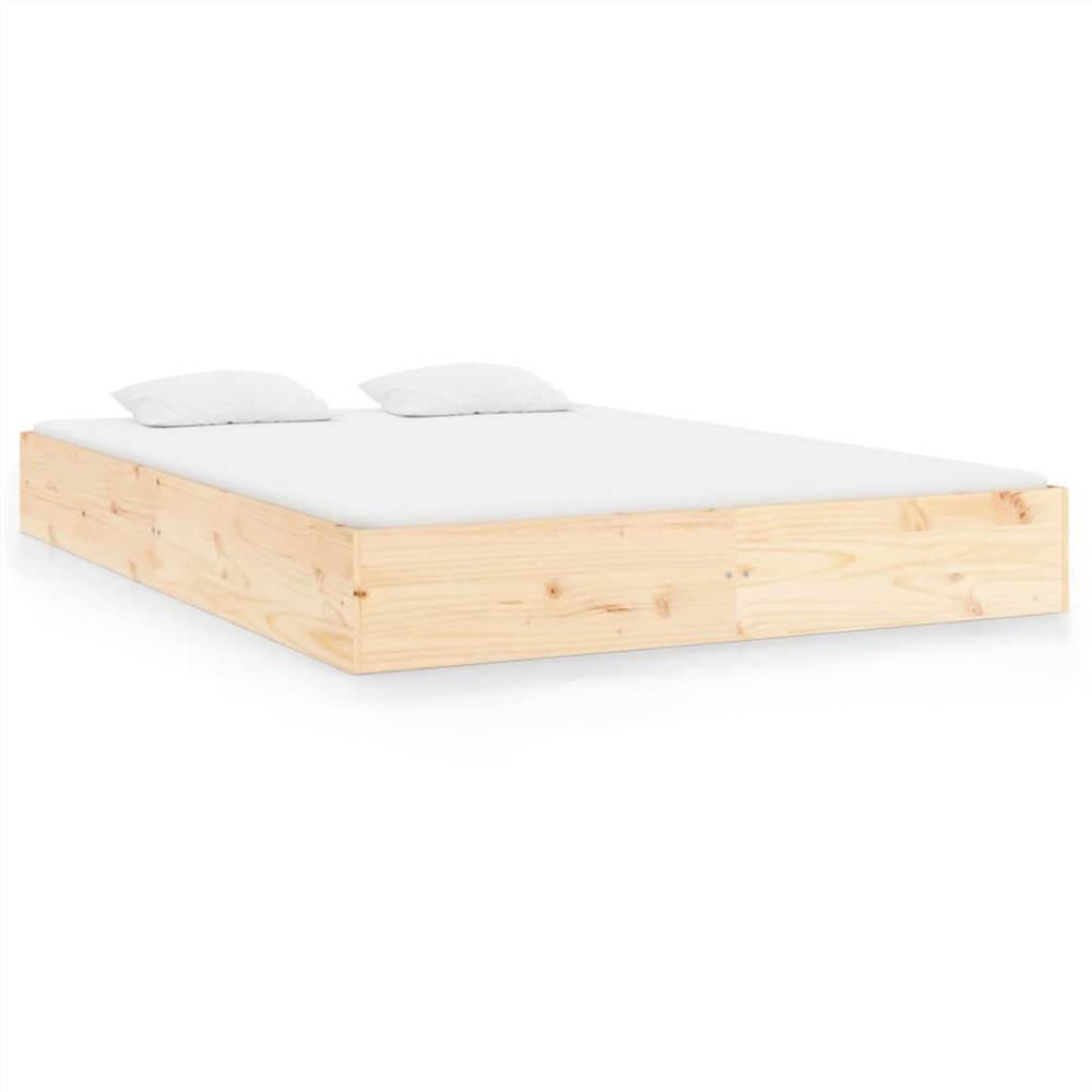 Bed Frame Solid Wood 160x200 cm