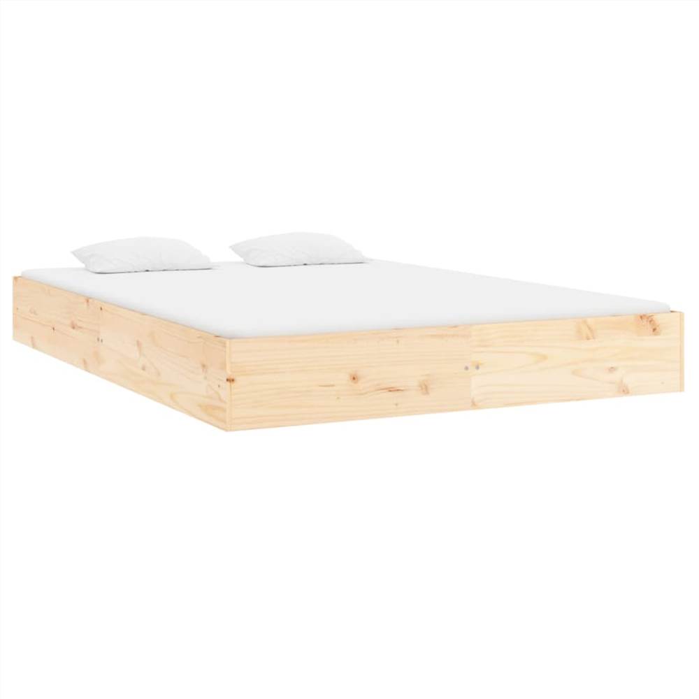 Bed Frame Solid Wood 160x200 cm