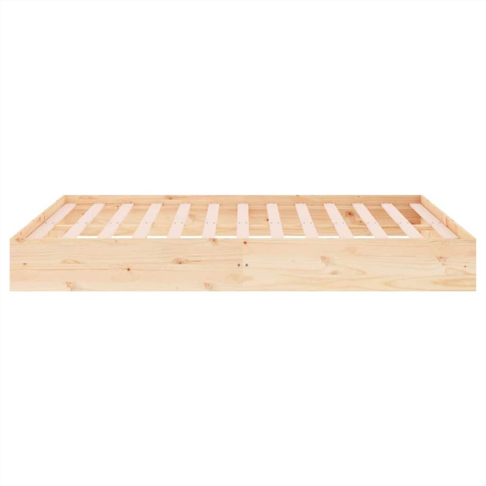 Bed Frame Solid Wood 160x200 cm