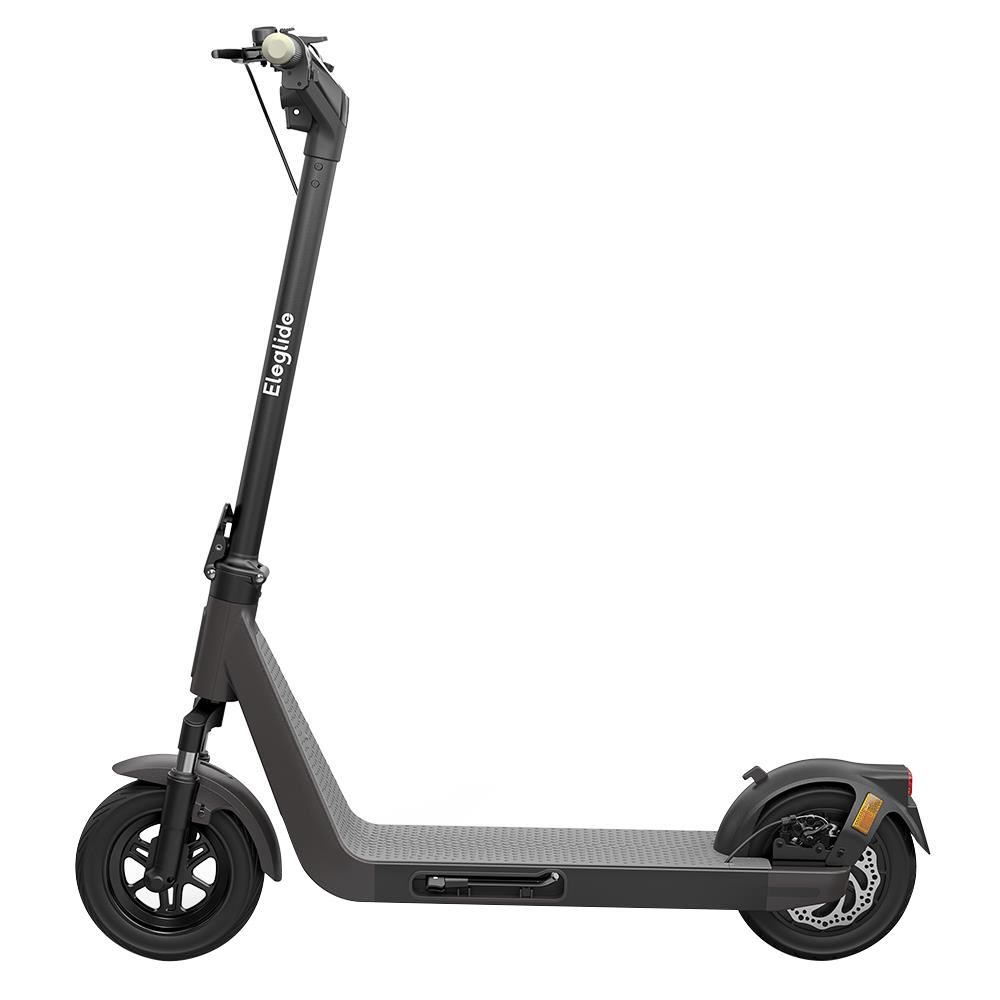 

ELEGLIDE Coozy Electric Scooter 10 Inch Pneumatic Tires 350W Motor 25km/h Max Speed 36V 12.5Ah Battery 55km Range 120KG Max Load LED Digital Display IPX5 Waterproof APP Control, Black