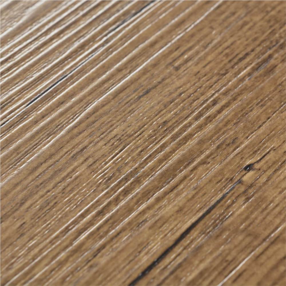 Self-adhesive PVC Flooring Planks 2.51 m² 2 mm Walnut Brown