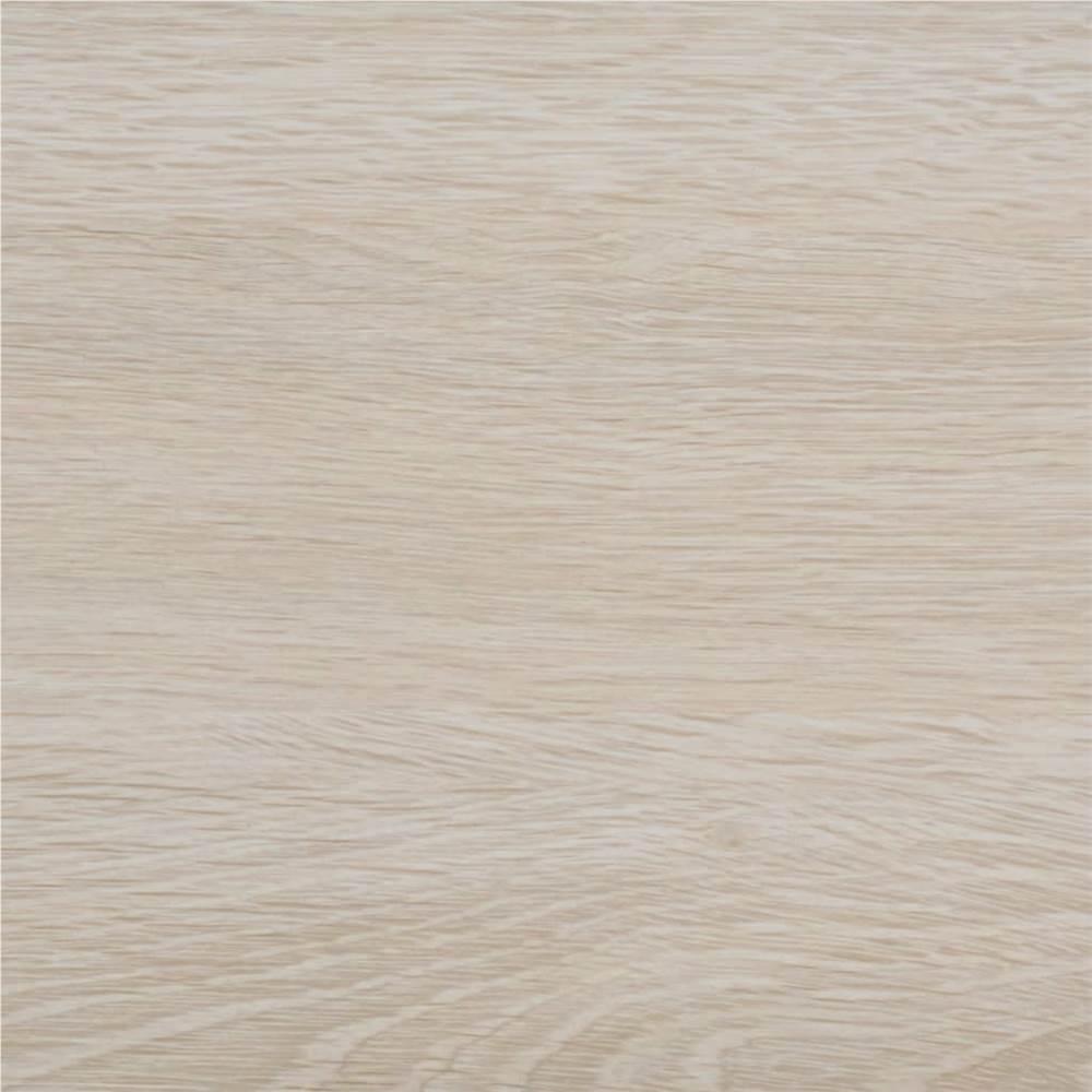 Self-adhesive PVC Flooring Planks 2.51 m² 2mm Oak Classic White