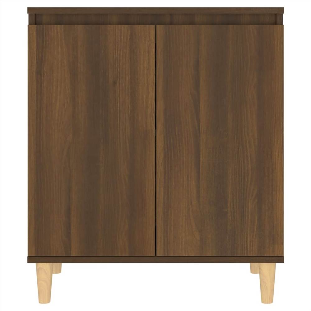 Sideboard Brown Oak 60x35x70 cm Engineered Wood