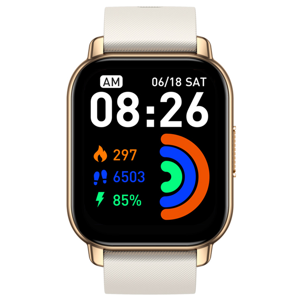 

Zeblaze Btalk Voice Calling Smartwatch 1.86'' Large Color Display Health and Fitness Smartwatch - White