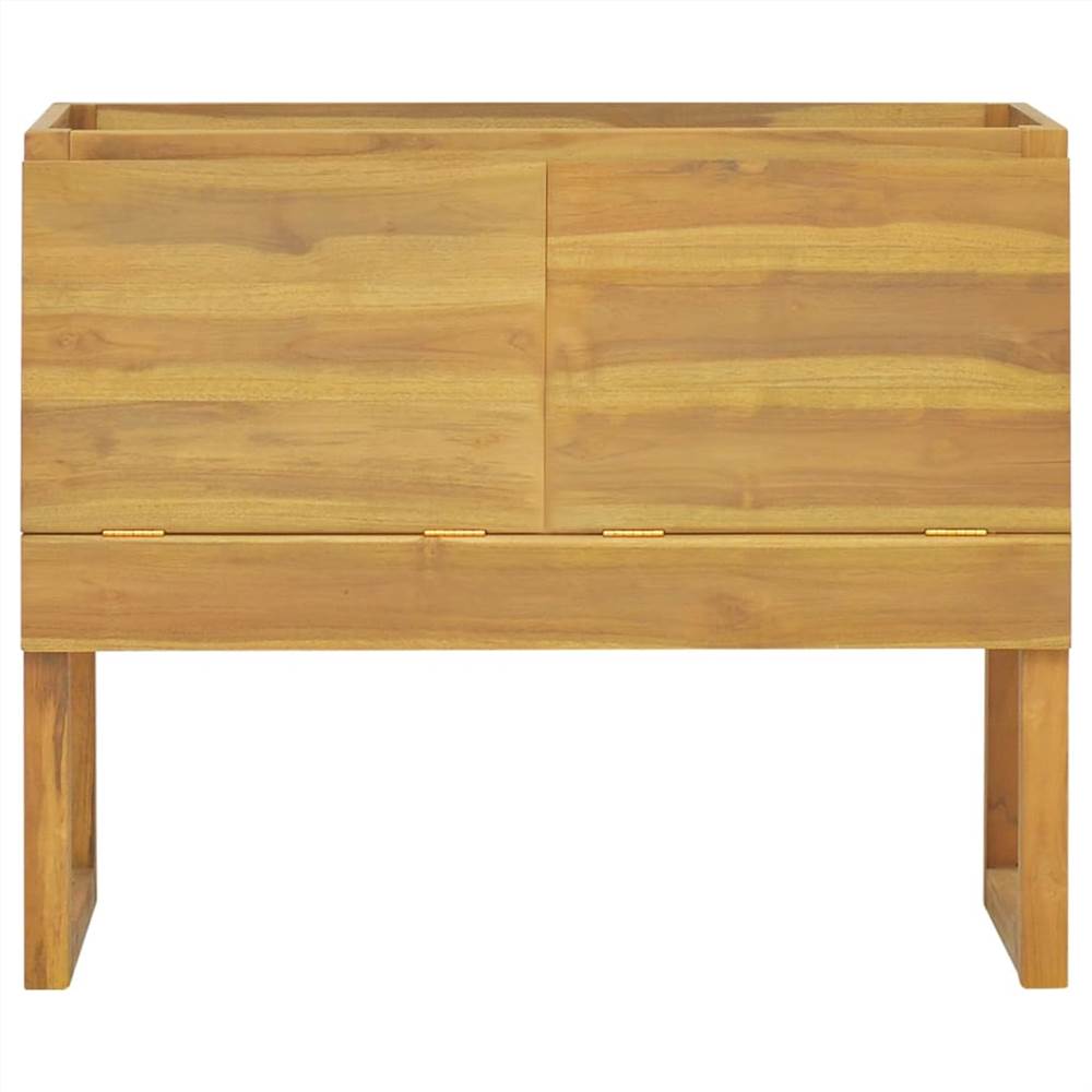 Bathroom Cabinet 90x45x75 cm Solid Wood Teak